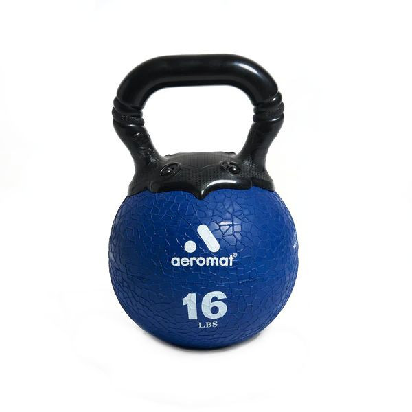 Aeromat 16 lb Rubber Kettlebell Fitness Ball