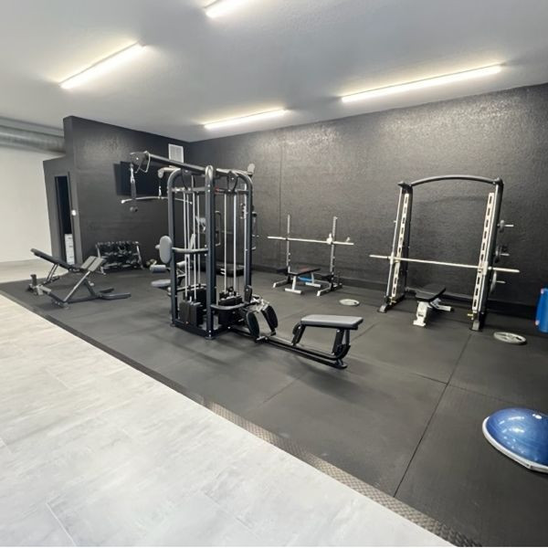Supermats 4x6 Gym Mats in Home Gym