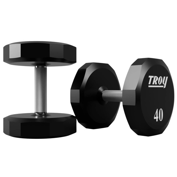 Troy 40 lb Urethane-Covered Weights