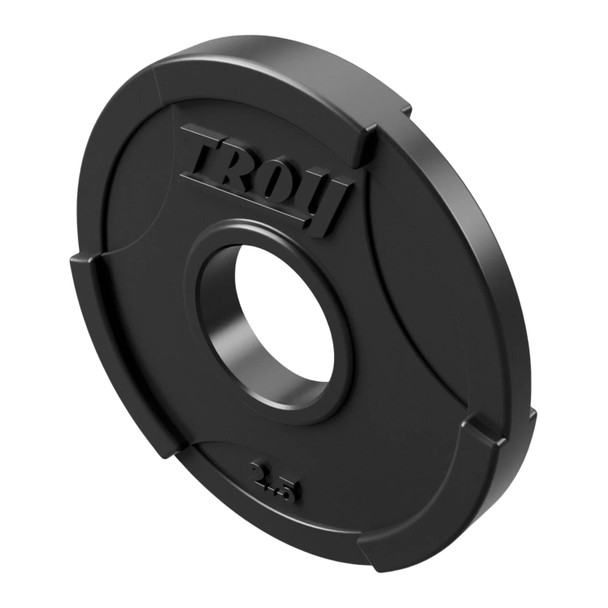 Troy 2.5 lb Rubber Olympic Plate