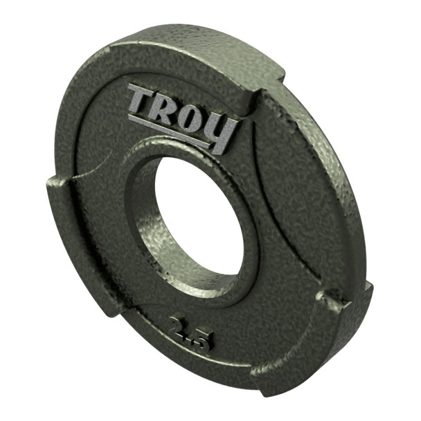 Troy 2.5 lb Gray Hammertone Cast Iron Plate