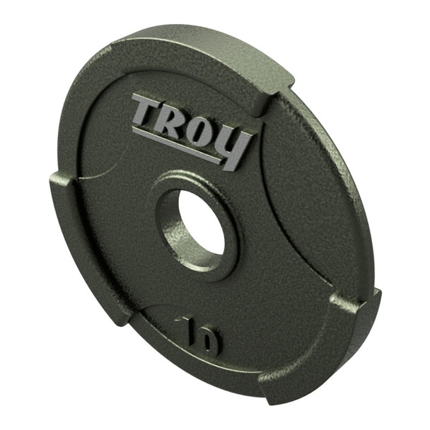 Troy (GO) Machined Olympic Grip Plates - 10 lb