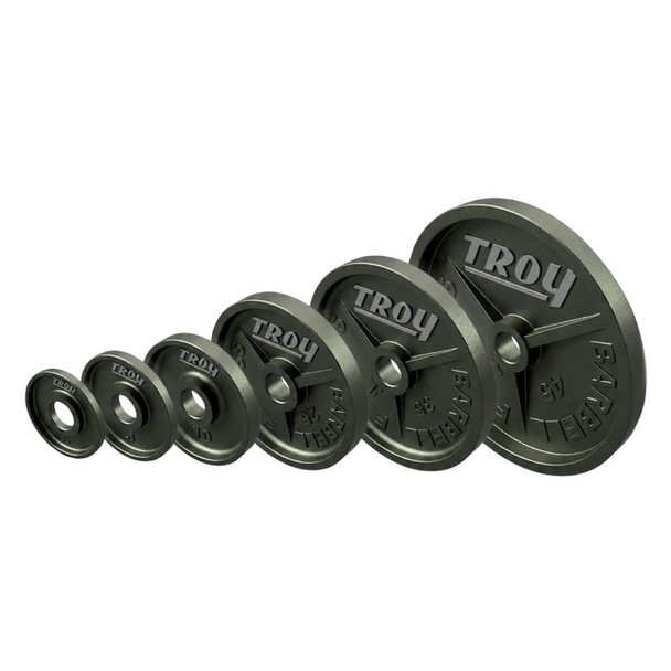 Troy (HO) Gray Machined Olympic Plate Set
