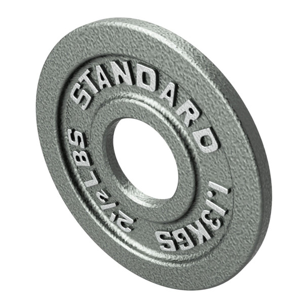 USA Sports 2.5 lb Barbell Standard Gray Olympic Plate