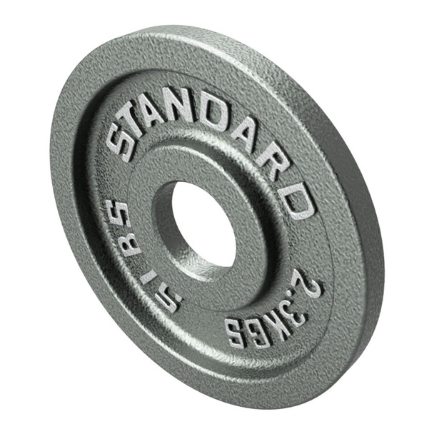 USA Sports 5 lb Gray Cast Iron Weight Lifting Plate