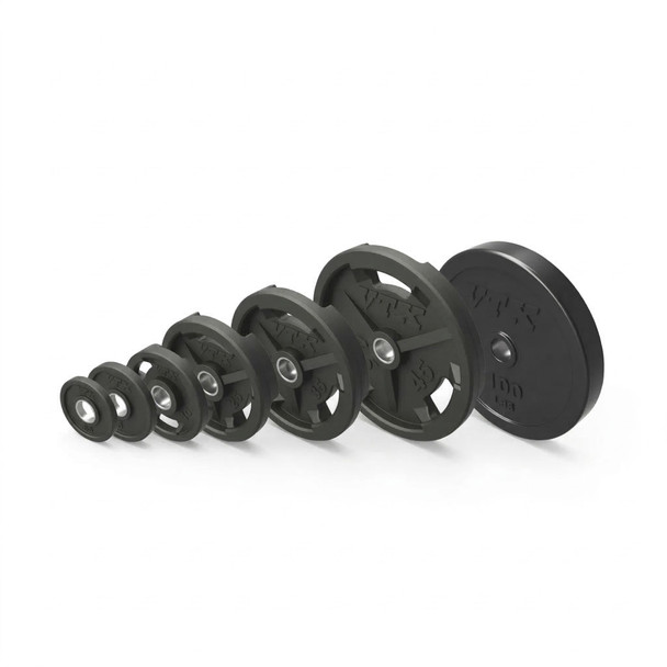 VTX Rubber-Coated Olympic Grip Plates (GO-VR)