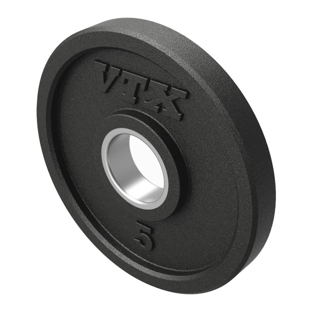 VTX 5 lb Rubber Olympic Plate