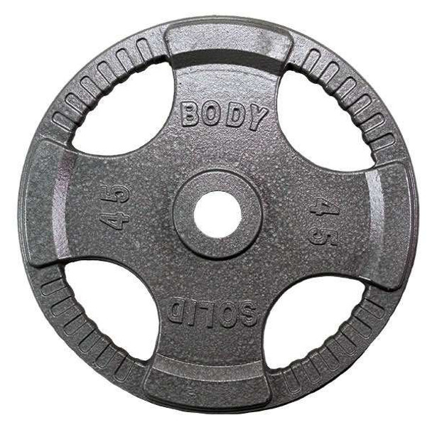 Body-Solid 45 lb Olympic Plate w/ Grips