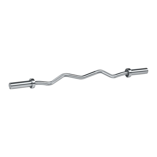 TAG Fitness Chrome Olympic Curl Bar