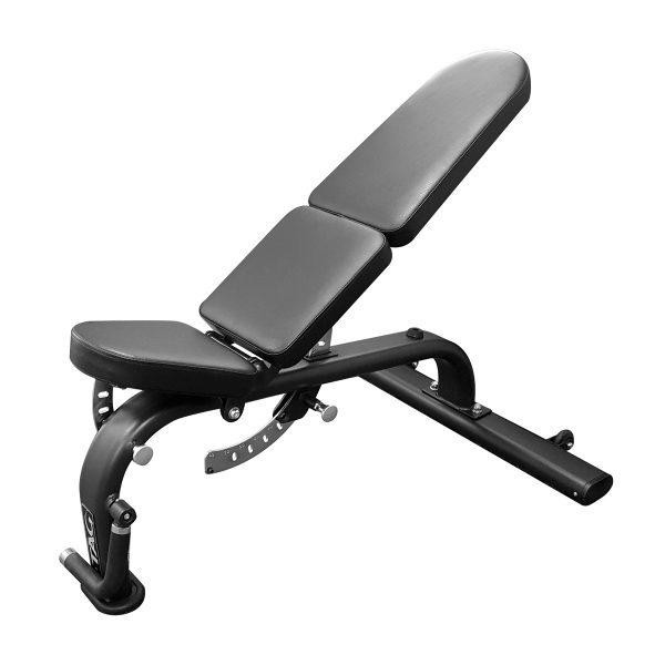 TAG Fitness Adjustable Bench - Side Angled View