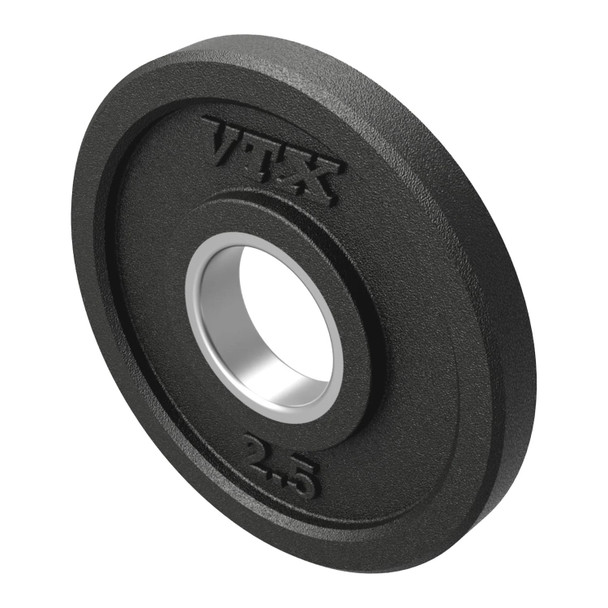 Troy VTX Rubber-Coated Olympic Set - 2.5 lb Plate