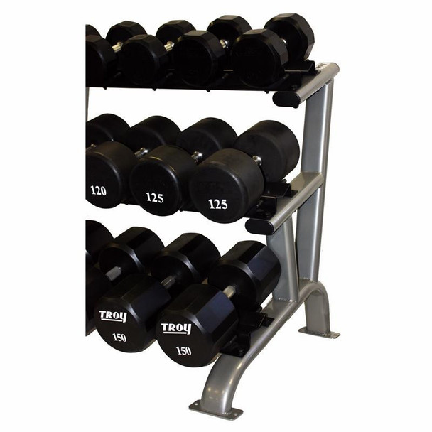 Troy Commercial Dumbbell Rack w/ Optional Weights