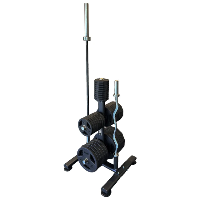TAG Fitness Weight Plate Tree w/ Olympic Bar Holders