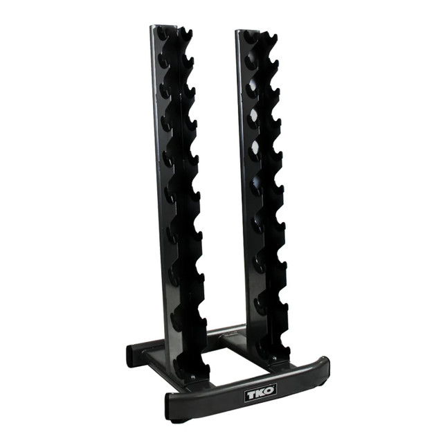 TKO Twin Column Vertical Dumbbell Storage Rack
