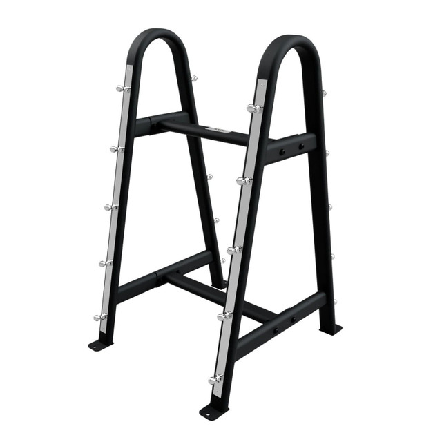 Troy Fixed Barbell Storage Rack with Black Matte Finish