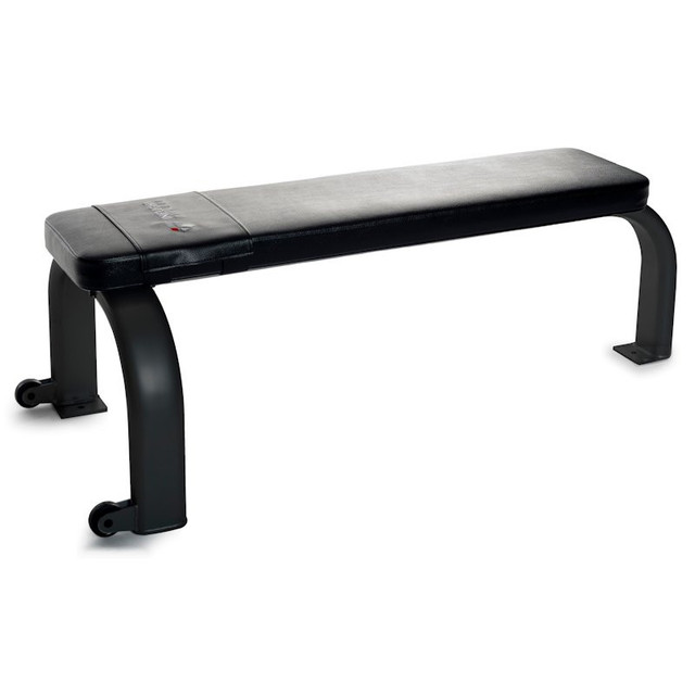 Inflight Fitness Flat Weightlifting Bench with Tripod Frame