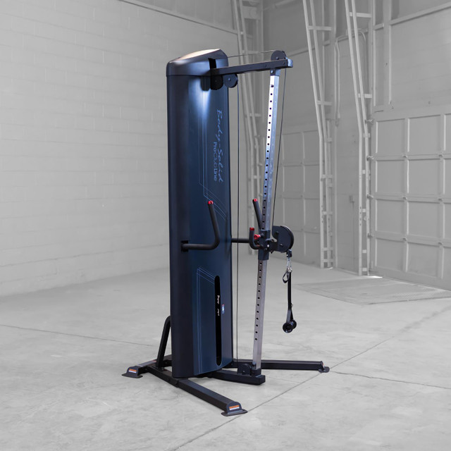 Body-Solid Selectorized Pulley Tower for Full-Body Cable Training