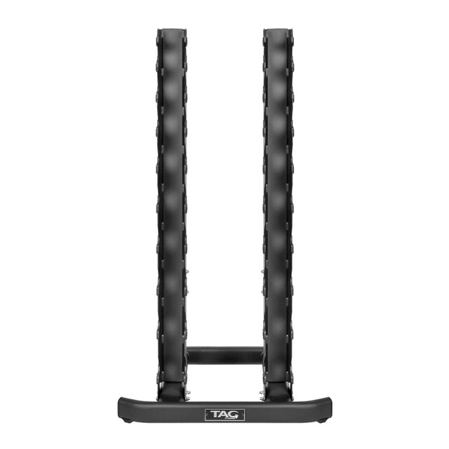 TAG Fitness Space-Saving Weight Rack with Ten Pair Positions
