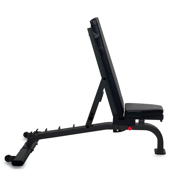 Inflight Fitness Free-Weight Bench in Shoulder Press Position