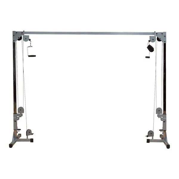 Body-Solid Plate-Loaded Cable Trainer with Independent Weight Posts