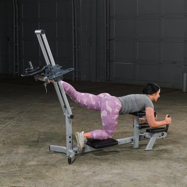 Body-Solid Glute Kickback Machine During Exercise