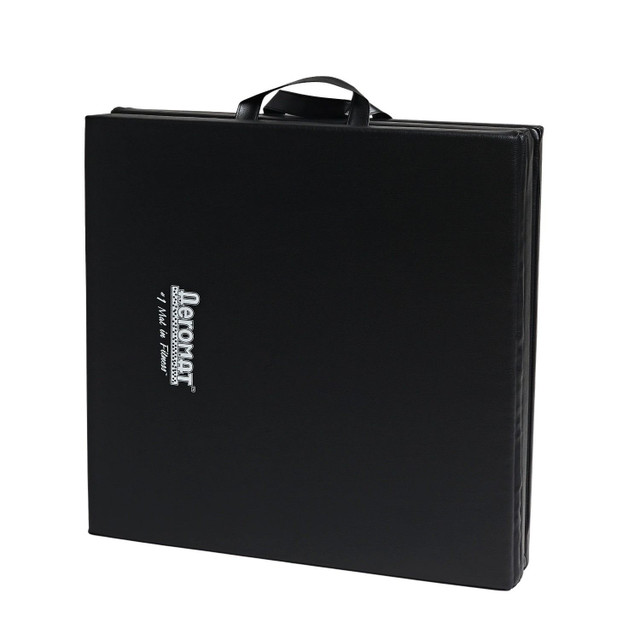 Aeromat Tri-Fold Fitness Pad Folded for Carrying