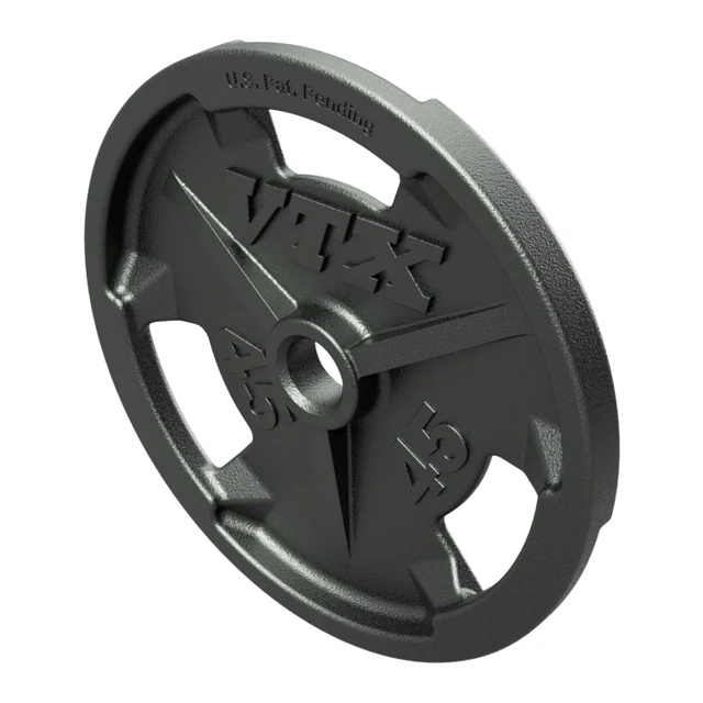 Troy VTX 45 lb Cast Iron Weight Plate with Handles