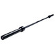 Solid Bar Fitness 7' Black Zinc Power Bar