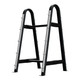 Troy Commercial Fixed Barbell Rack - Black Matte Finish