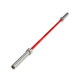 Solid Bar Fitness (CS190) Cerakote Weightlifting Bar - Red Shaft/Chrome Sleeves