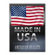 Made in the USA Made in the USA