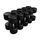 Troy VTX (XD-U) Round Urethane Dumbbells - 105-125 lb Set