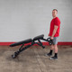 Body-Solid (SFID425) Commercial FID Bench - Transport Wheels Demonstration