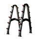 TKO (#846BBR-BK) Fixed Barbell Rack