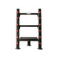 TKO (848ACR-BK) Gym Cable Accessory Rack - Front View