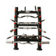 TKO (848ACR-BK) Gym Cable Accessory Rack w/ Optional Cable Handles - Front View