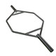 Troy USA Sports Olympic Hex Bar - Top Angled View