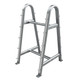 Troy Fixed Barbell Rack w/ Silver Finish