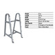 Troy Commercial Fixed Barbell Rack - Dimensions & Specifications