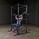Body-Solid (PPR1000) Powerline Power Cage - Shoulder Press w/ Optional Bench