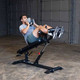 Body-Solid (SAB500B) Pro Clubline Ab Bench - Med Ball Ab Crunch Exercise