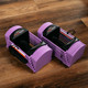 PowerBlock Sport 24 Adjustable Dumbbells - Lavendar Color in Home Gym