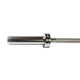 York (32114) 6' Hard Chrome Olympic Bar - Sleeve Close View