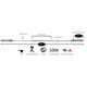 York (32114) 6' Hard Chrome Olympic Bar - Dimensions & Specifications