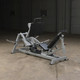 Body-Solid (LVLP) Plate-Loaded Leg Press Machine - Angled View in Gym