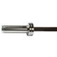 York (32123) 5' Black Oxide Olympic Bar - Sleeve Close View