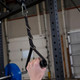 Body-Solid Flexible Cable Attachment with D Rings in Fitness Room