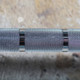 York Barbell Shaft Showing Knurl Pattern and Grip Markers