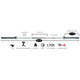 York (32110) Needle Bearing Olympic Bar - Dimensions & Specifications