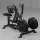 Body-Solid (LVSRB) Leverage Seated Row - Pictured w/ Optional Bumper Plates
